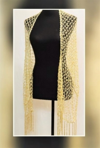 Beaded Shawl BDL-013D